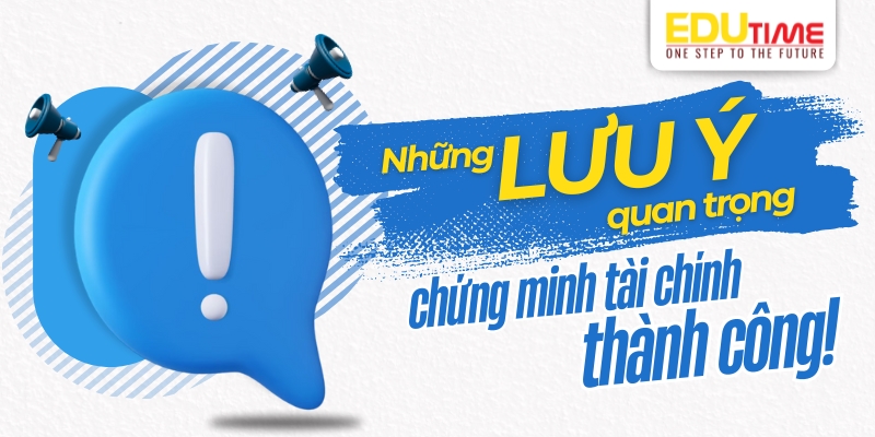 các lưu ý quan trọng để chứng minh tài chính du học úc thành công