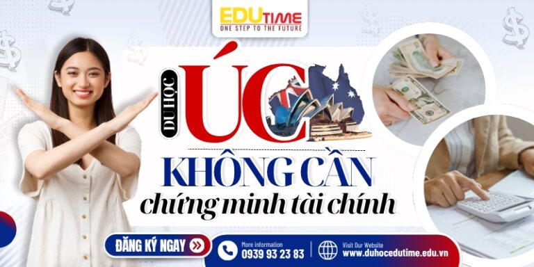 Du học Úc không cần chứng minh tài chính: Chi phí thấp!