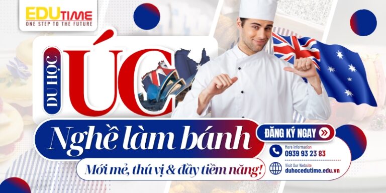 Du học Úc nghề Làm bánh: Mới mẻ, thú vị & đầy tiềm năng!