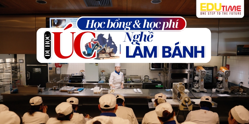 học bổng & chi phí du học úc nghề làm bánh