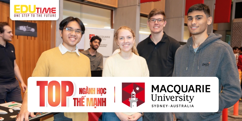 top ngành học thế mạnh khi du học úc đại học macquarie (macquarie university)