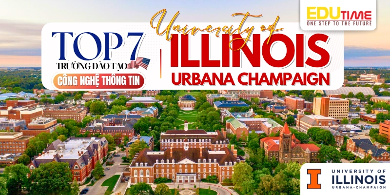 top 7 trường đào tạo công nghệ thông tin ở mỹ - trường university of illinois urbana champaign 