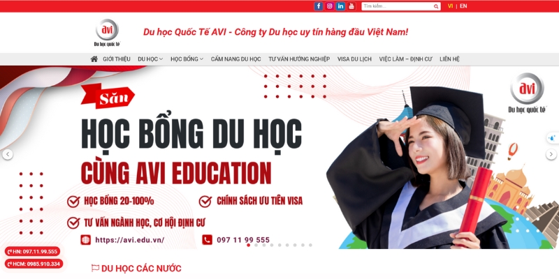 avi - công ty tư vấn du học trung quốc tin cậy