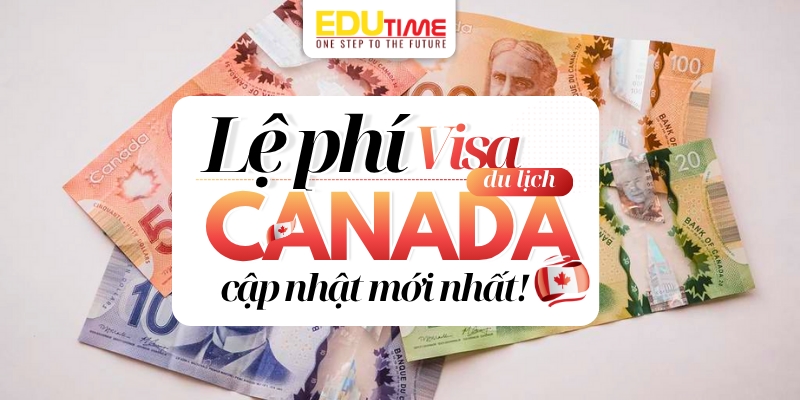 cập nhật lệ phí visa du lịch canada 2026
