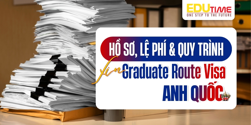hồ sơ, lệ phí, quy trình nộp graduate route visa anh quốc 