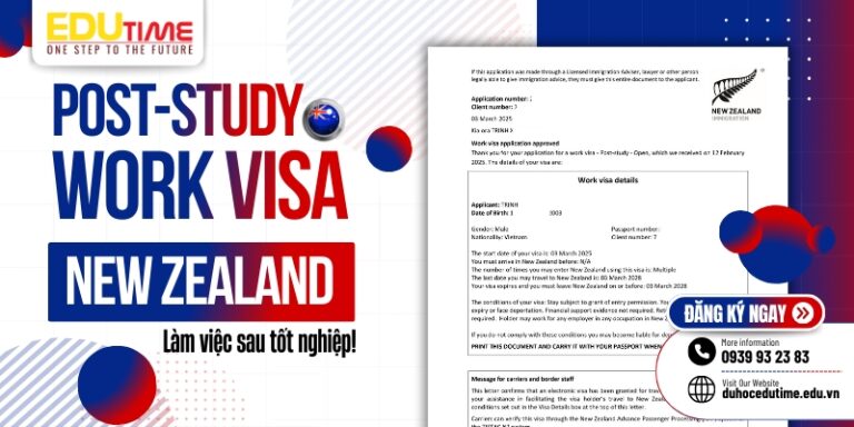Post-study Work Visa New Zealand: Làm việc sau tốt nghiệp!