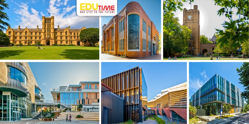 đại học melbourne sở hữu cơ sở vật chất và khuôn viên hiện đại