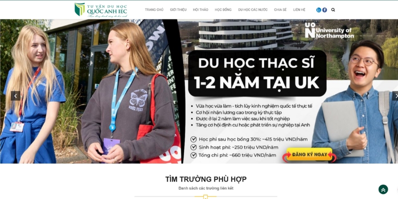 Quốc Anh IEC - Công ty tư vấn du học Anh nhiều năm kinh nghiệm quốc anh iec - công ty tư vấn du học anh nhiều năm kinh nghiệm