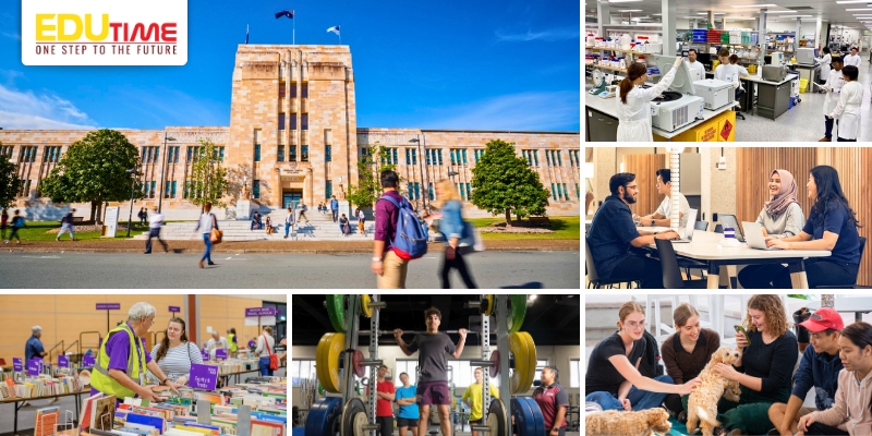 cơ sở vật chất và đời sống tại đại học queensland (university of queensland - uq)