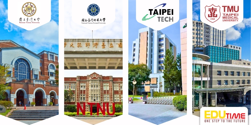 top trường đại học du học đài loan thành phố đài bắc hàng đầu