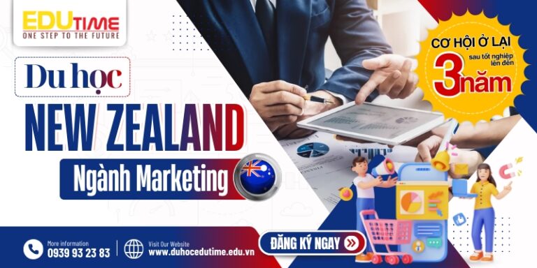 Du học New Zealand ngành Marketing: Cơ hội ở lại 3 năm!