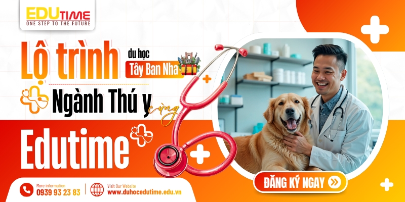 lộ trình du học tây ban nha ngành thú y cùng edutime