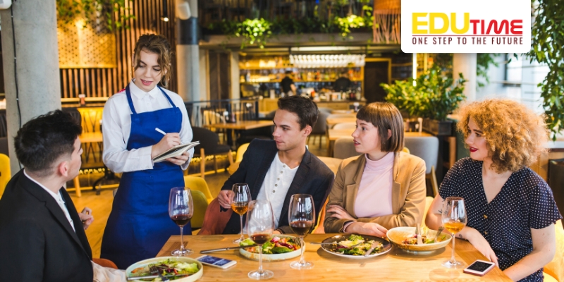 làm thêm du học pháp tại nhà hàng, quán ăn