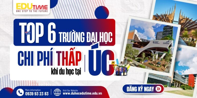 Top 6 trường đại học chi phí thấp ở Úc khi du học!