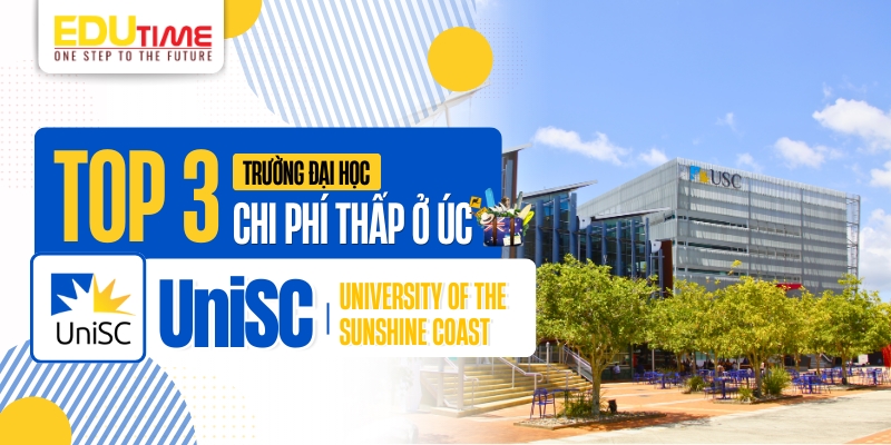 top 3 trường đại học chi phí thấp ở úc - university of the sunshine coast (unisc)