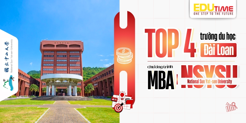 top 4 trường du học đài loan chương trình mba - national sun yat-sen university (nsysu)