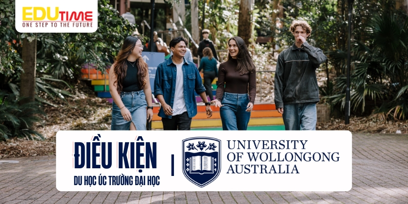 điều kiện du học úc trường đại học university of wollongong (uow)