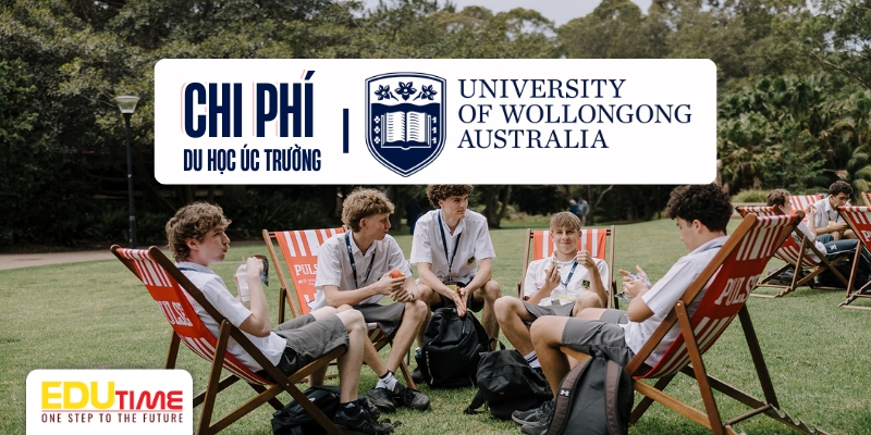 chi phí du học úc trường Đại học university of wollongong (uow)
