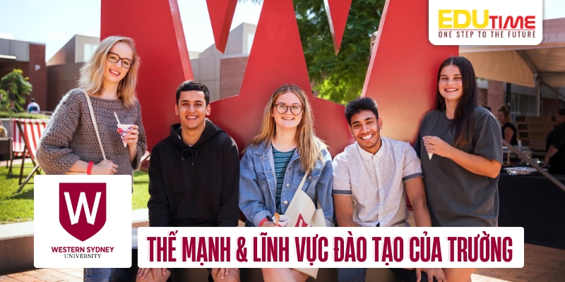 thế mạnh và lĩnh vực đào tạo trường đại học western sydney university (wsu)