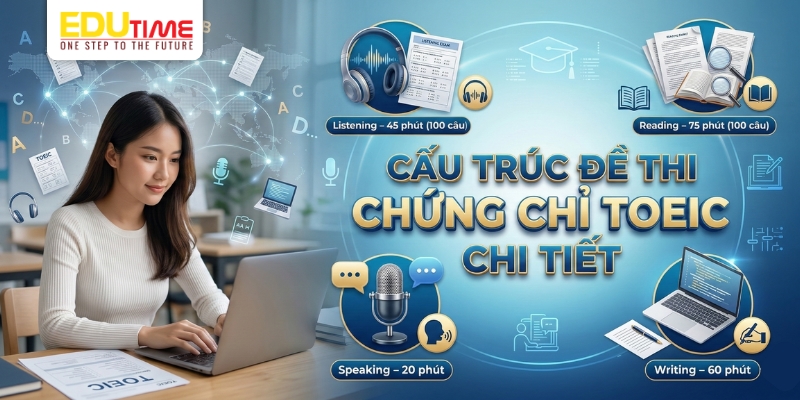 cấu trúc đề thi chứng chỉ toeic chi tiết