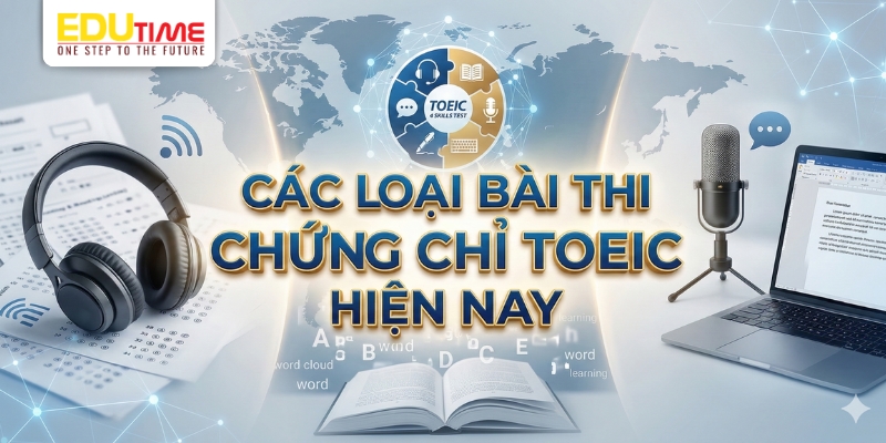 các loại bài thi chứng chỉ toeic hiện nay
