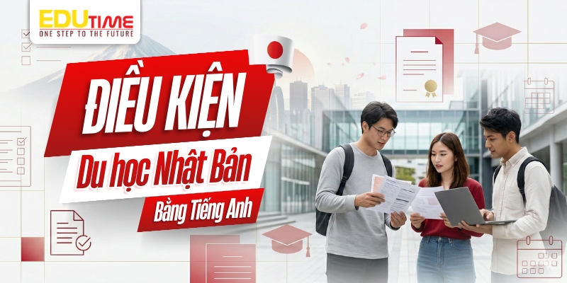 điều kiện du học Nhật Bản bằng tiếng anh