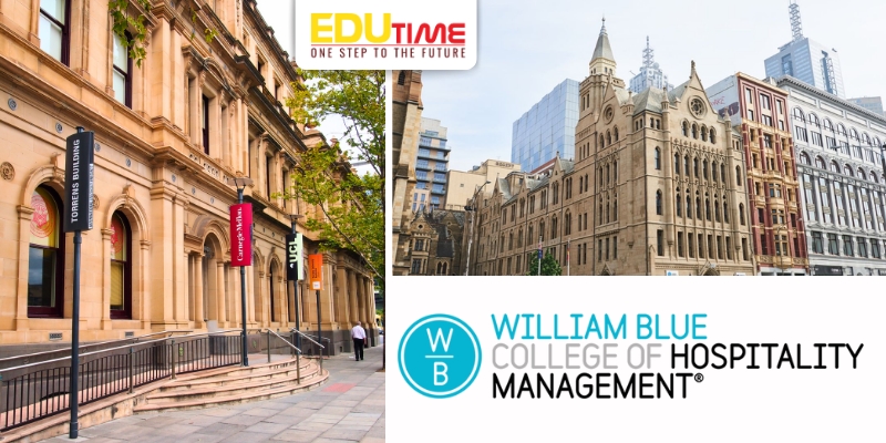 top 5 trường du học úc ngành nhà hàng khách sạn - william blue college of hospitality management