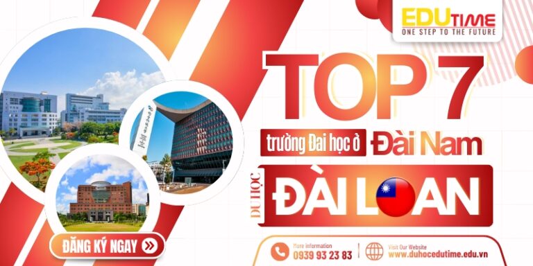 Top 7 trường đại học ở Đài Nam khi du học Đài Loan!