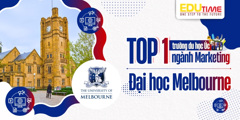 top 1 trường du học úc ngành marketing - đại học melbourne