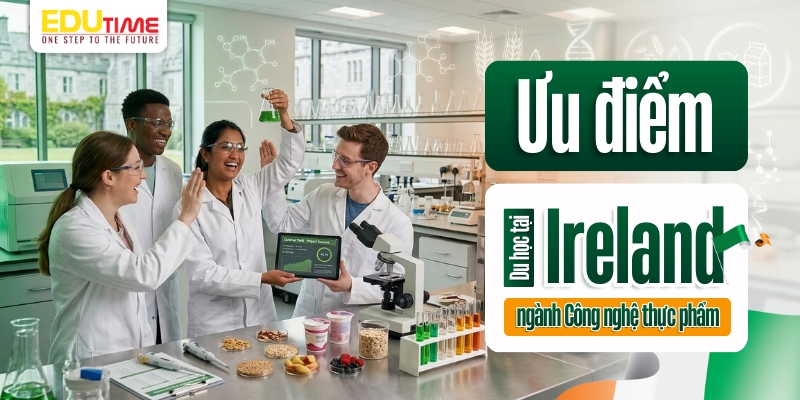 ưu điểm du học ireland ngành công nghệ thực phẩm