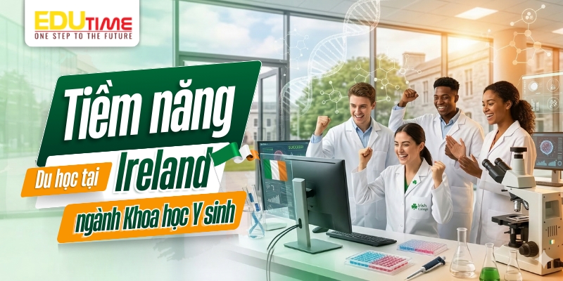 tiềm năng du học ireland ngành khoa học y sinh