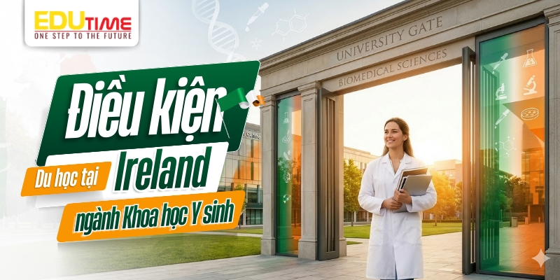 điều kiện du học ireland ngành khoa học y sinh