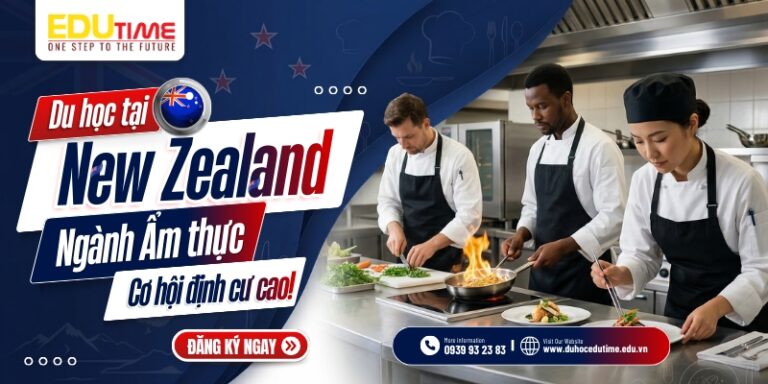 Du học New Zealand ngành Ẩm thực: Cơ hội định cư cao!