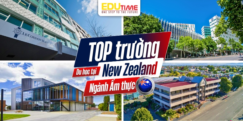 top trường du học new zealand ngành ẩm thực