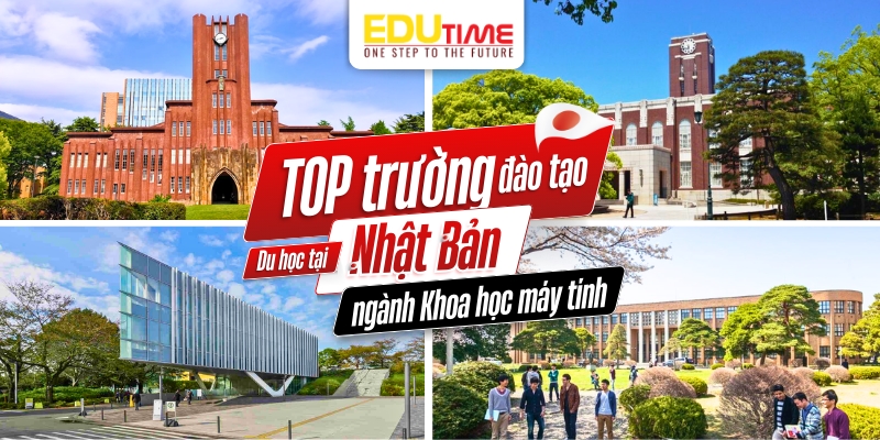 top trường đào tạo du học nhật bản ngành khoa học máy tính 