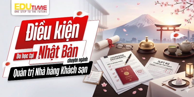điều kiện du học nhật bản ngành quản trị nhà hàng khách sạn