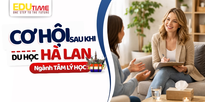 cơ hội sau khi du học hà lan ngành tâm lý học