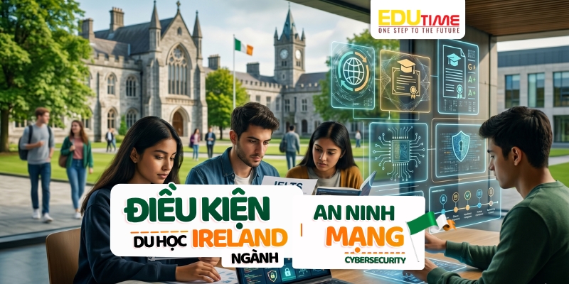 điều kiện du học ireland ngành an ninh mạng