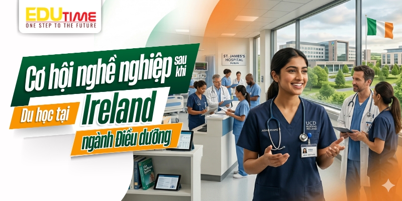 cơ hội nghề nghiệp sau khi du học ireland ngành điều dưỡng