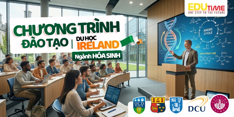 chương trình đào tạo du học ireland ngành hóa sinh