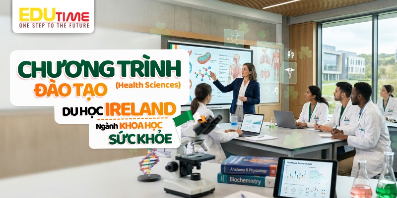 chương trình đào tạo du học ireland ngành khoa học sức khỏe