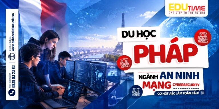 Du học Pháp ngành An ninh mạng: Cơ hội việc làm toàn cầu!