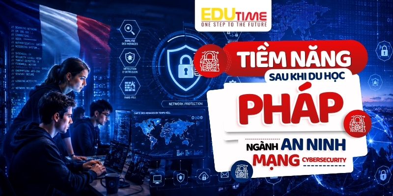 tiềm năng sau khi du học pháp ngành an ninh mạng