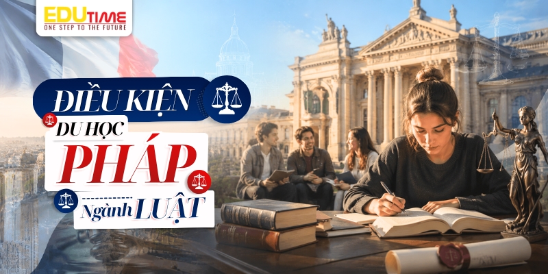 điều kiện du học pháp ngành luật