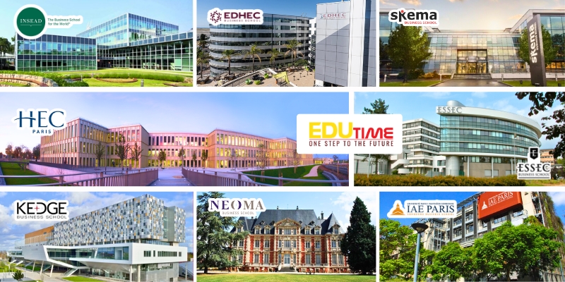 các trường du học pháp ngành quản trị kinh doanh uy tín