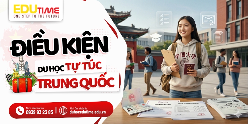 điều kiện du học trung quốc tự túc