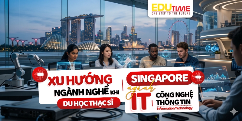 xu hướng ngành nghề khi du học thạc sĩ singapore ngành công nghệ thông tin