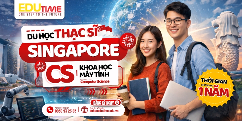 du học thạc sĩ singapore ngành khoa học máy tính: chỉ 1 năm!