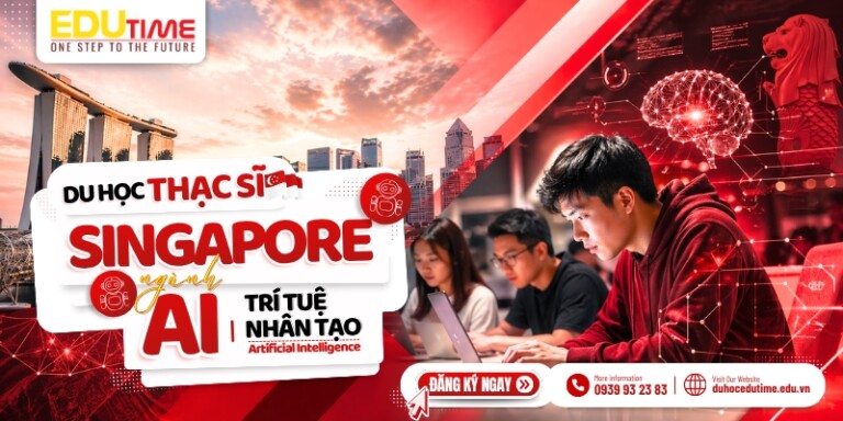 Du học Thạc sĩ Singapore ngành Trí tuệ nhân tạo (AI)