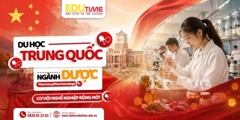 Du học Trung Quốc ngành Dược: Cơ hội nghề nghiệp rộng mở!